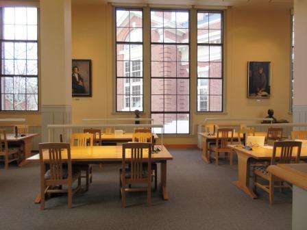 Reading Room, Schlesinger Library